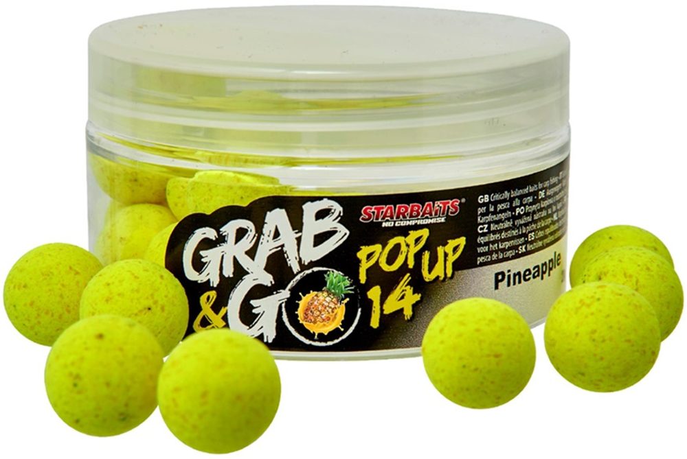 E-shop Starbaits Pop-up G&G Global 14mm 20g - Pineapple,Starbaits Pop-up G&G Global 14mm 20g - Pineapple