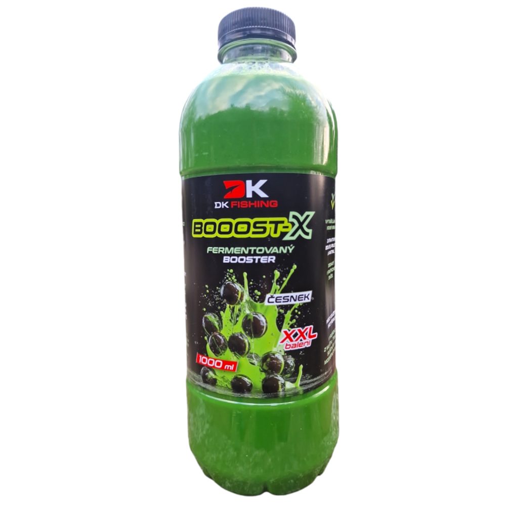 E-shop DK Fishing Fermentovaný booster Booost-X 1l - Česnek,DK Fishing Fermentovaný booster Booost-X 1l - Česnek