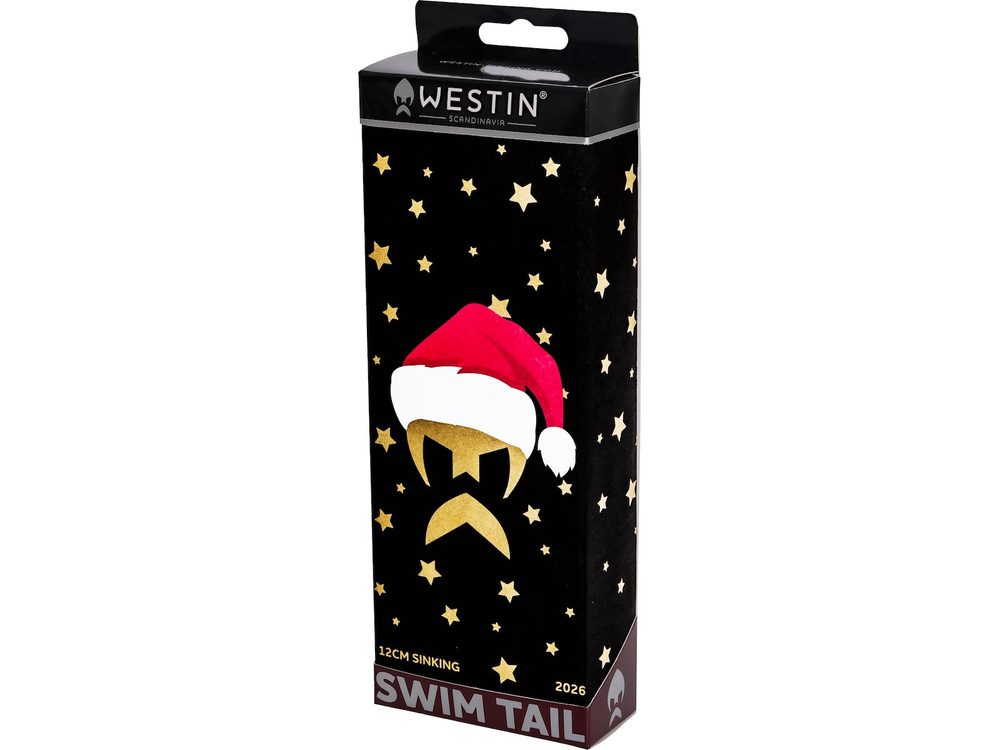Westin Vánoční Box Swim Tail Christmas Edition Sinking 12cm 68g,Westin Vánoční Box Swim Tail Christm...
