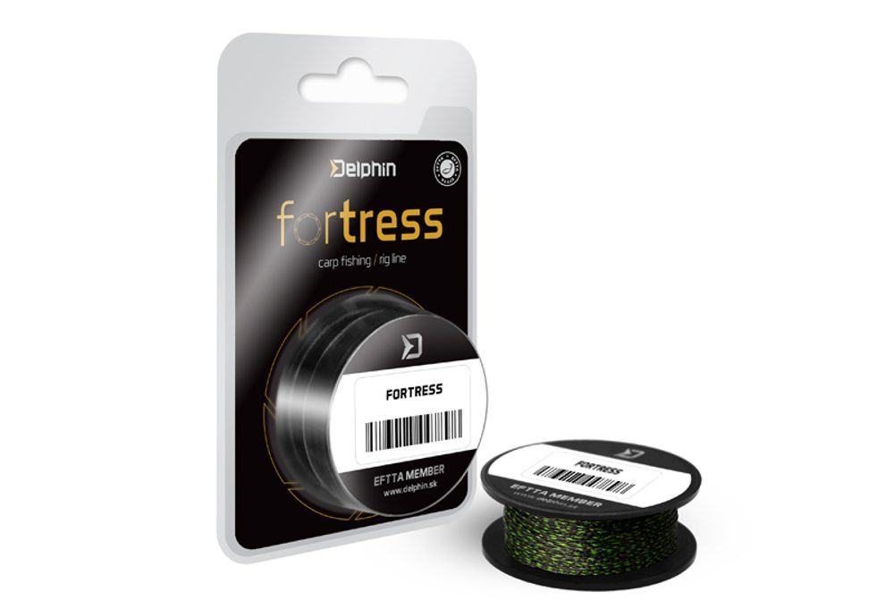 E-shop Delphin Hookline Fortrees černo-zelená 20m - 25lbs,Delphin Hookline Fortrees černo-zelená 20m - 25lbs