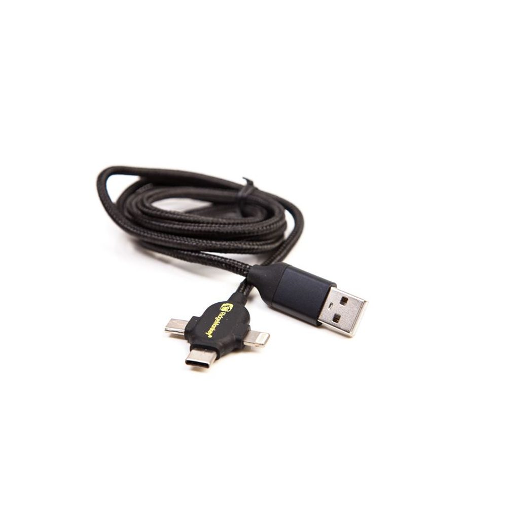 RidgeMonkey Napájecí kabel Vault USB-A to Multi Out Cable 1m,RidgeMonkey Napájecí kabel Vault USB-A to Multi Out Cable 1m