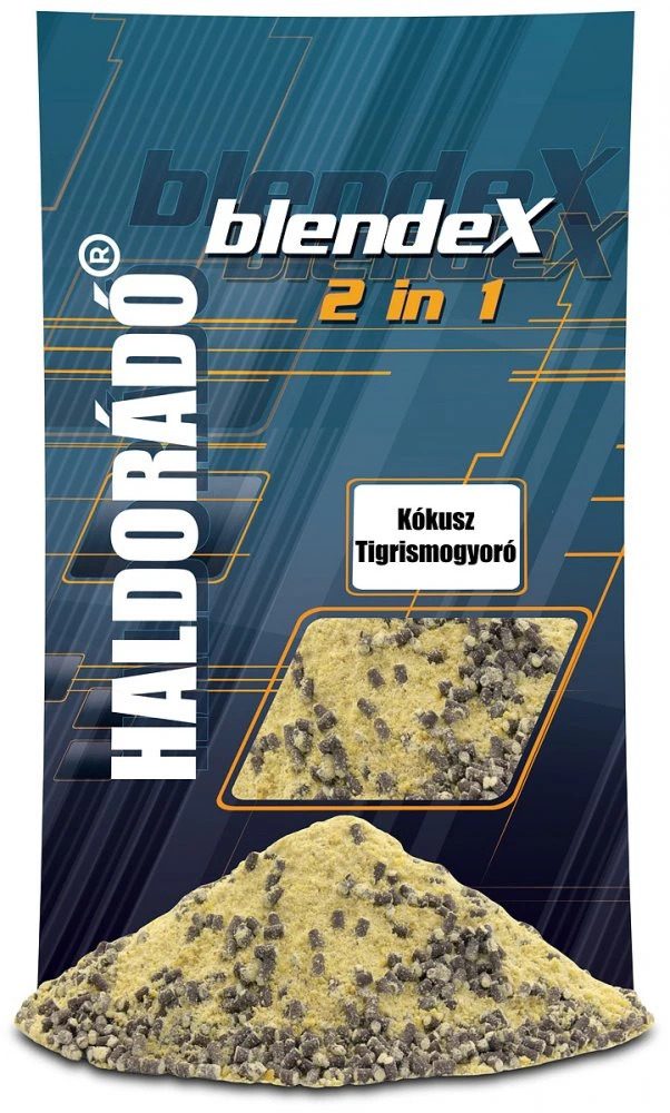 E-shop Haldorádó Vnadící směs BlendeX 2in1 800g - Kokos-Tygří ořech,Haldorádó Vnadící směs BlendeX 2in1 800g - Kokos-Tygří ořech