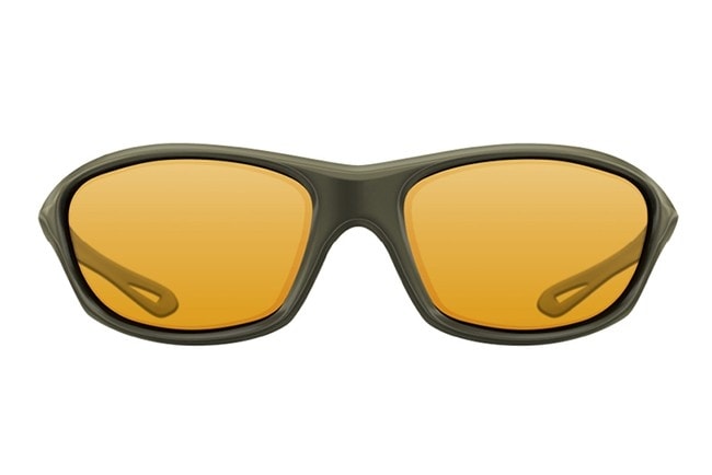 Fotografie Korda Sluneční brýle Wraps Sunglasses Olive/Yellow