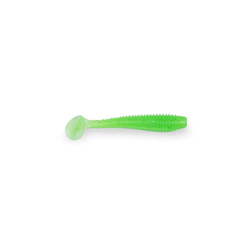 Yaccuza Gumová nástraha Groover fish Ultra Green - 6,5cm 2,6g 10ks