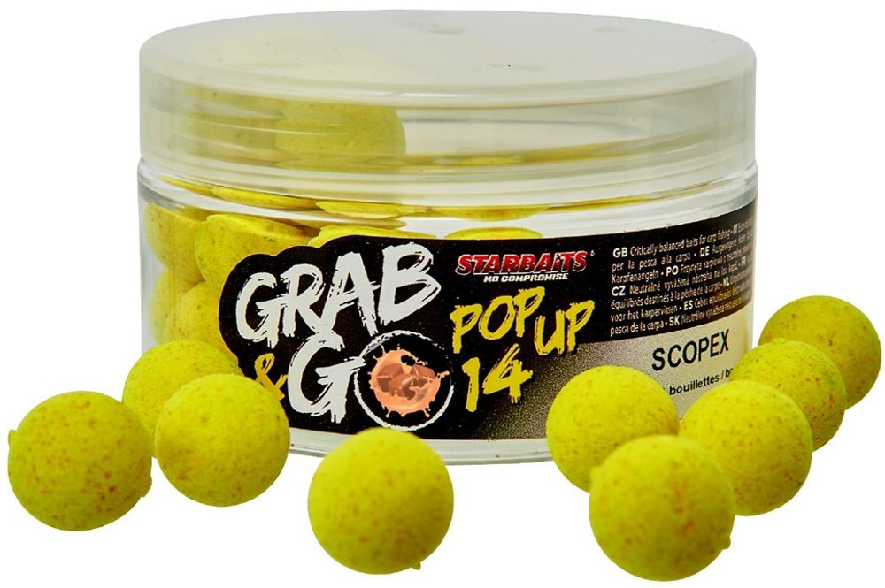 E-shop Starbaits Pop-up G&G Global 14mm 20g - Scopex,Starbaits Pop-up G&G Global 14mm 20g - Scopex