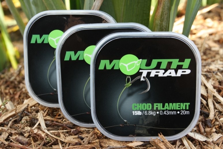 Korda Návazcový vlasec Mouth Trap 15lb 0,43mm 20m