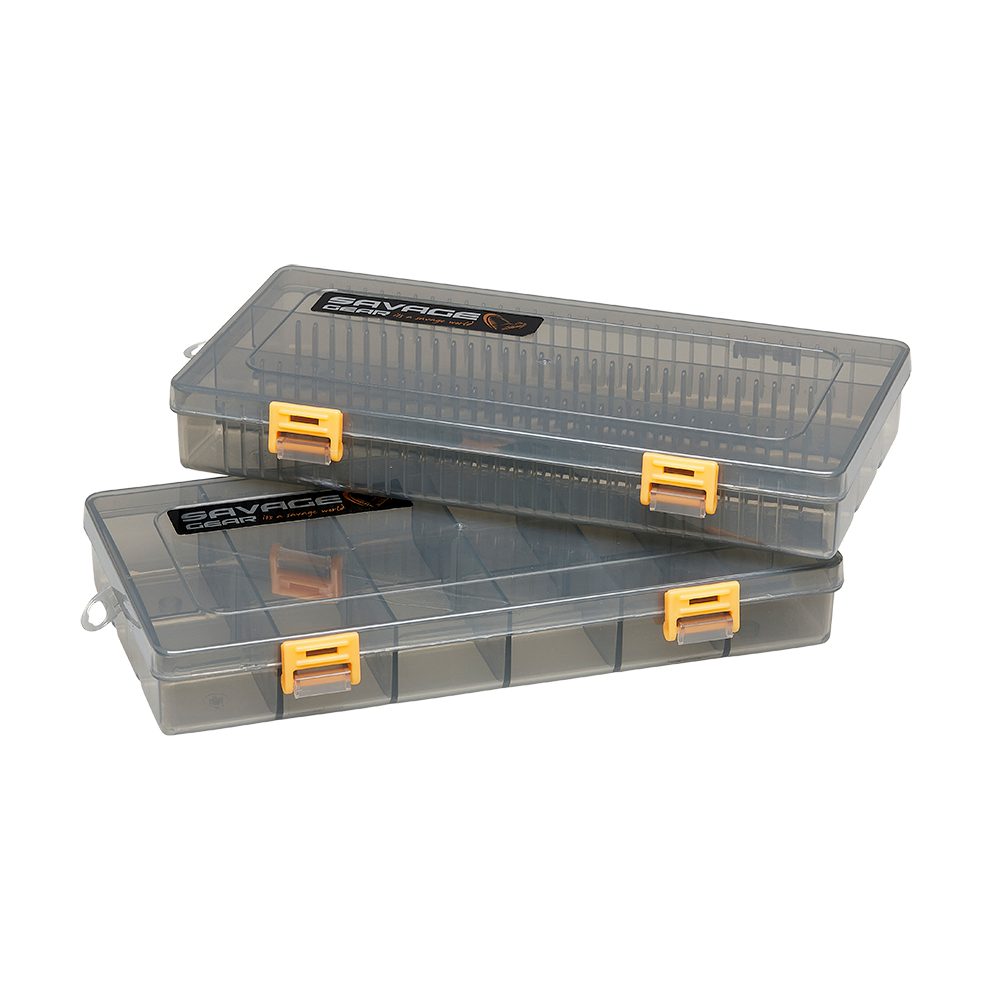 E-shop Savage Gear Krabičky Flat Lure Box Smoke Kit 2ks,Savage Gear Krabičky Flat Lure Box Smoke Kit 2ks