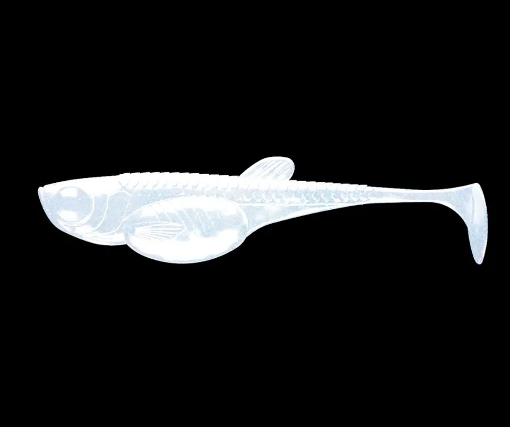 Libra Lures Gumová nástraha Embrion Shad 2″ 10ks - Blue Pearl 003