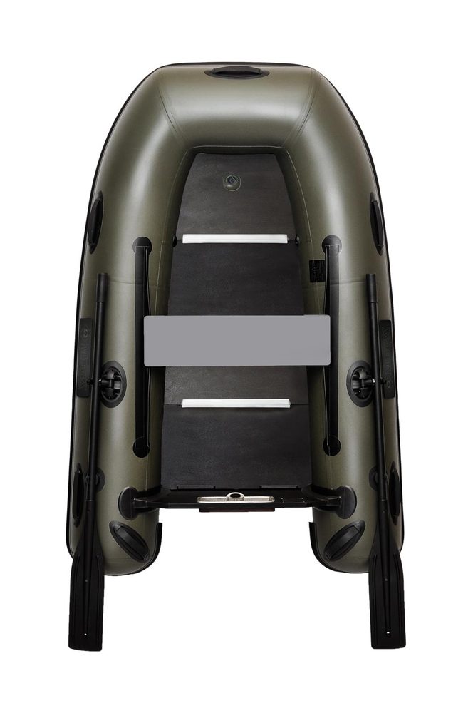 E-shop Garda Nafukovací člun Wide Fish 270 s pevnou podlahou olivově zelený,Garda Nafukovací člun Wide Fish 270 s pevnou podlahou olivově zelený