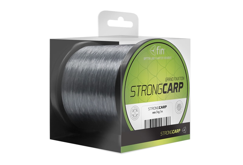 Fin Vlasec Strong Carp Šedý - 0,28mm 14,3lbs 300m