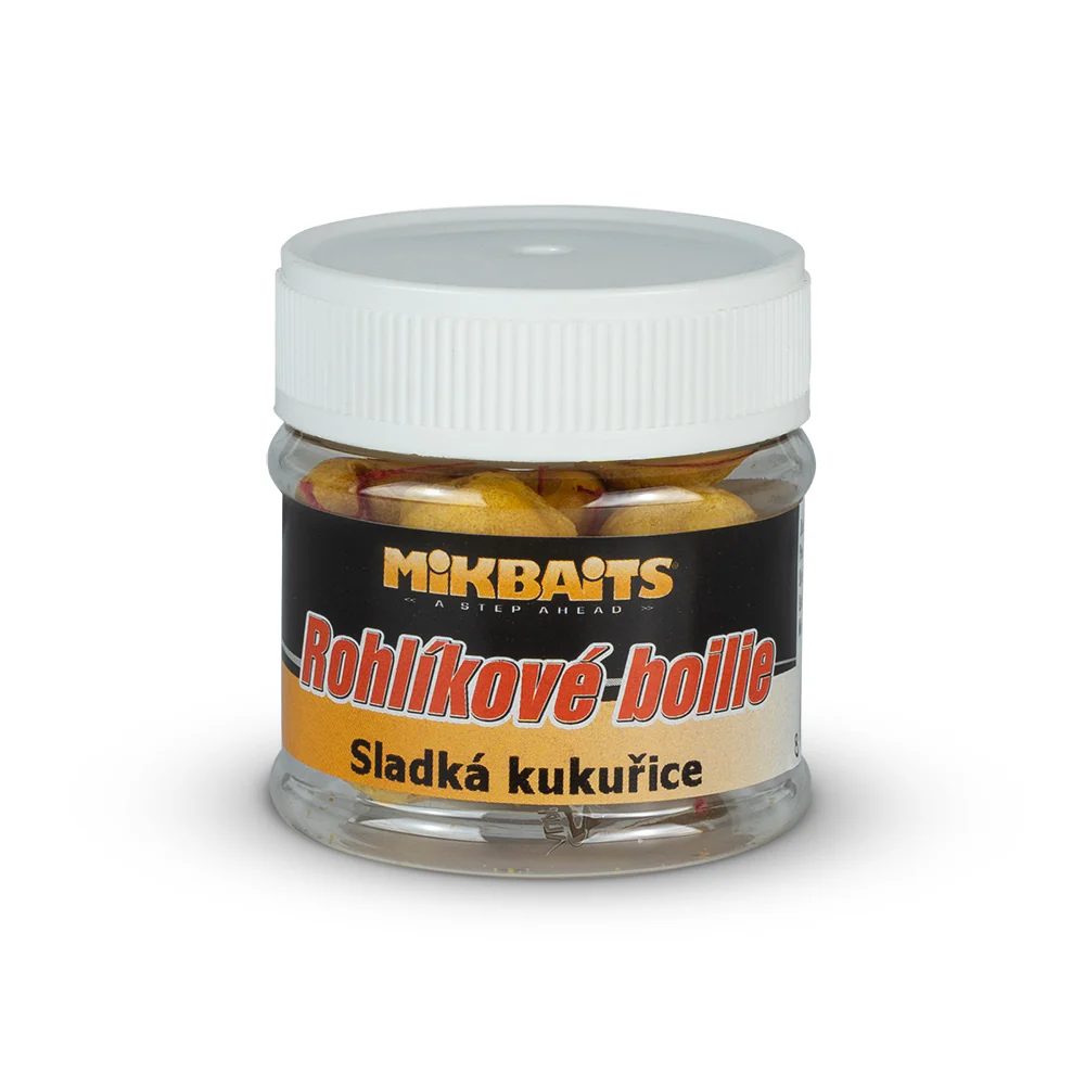 Mikbaits Rohlíkové boilie 50ml - Sladká kukuřice,Mikbaits Rohlíkové boilie 50ml - Sladká kukuřice