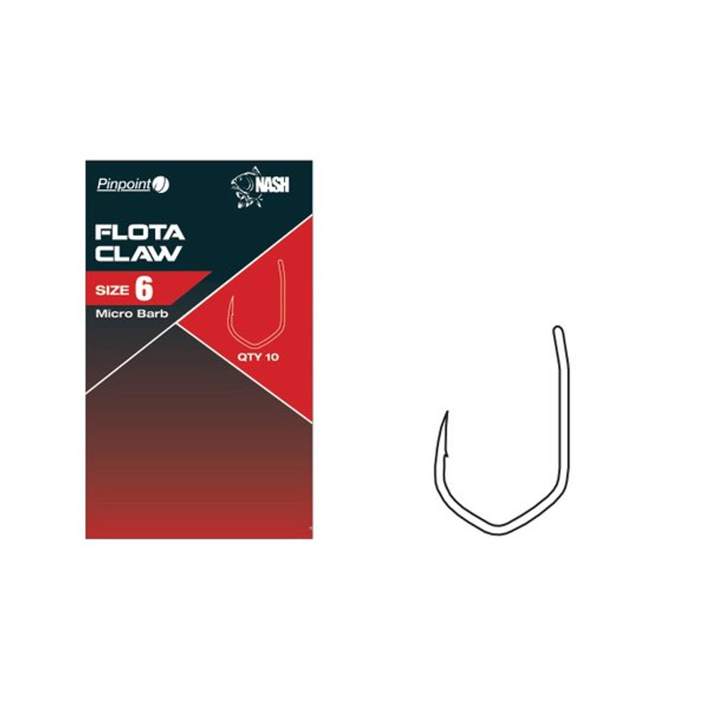 E-shop Nash Háčky Flota Claw 10ks,Nash Háčky Flota Claw 10ks