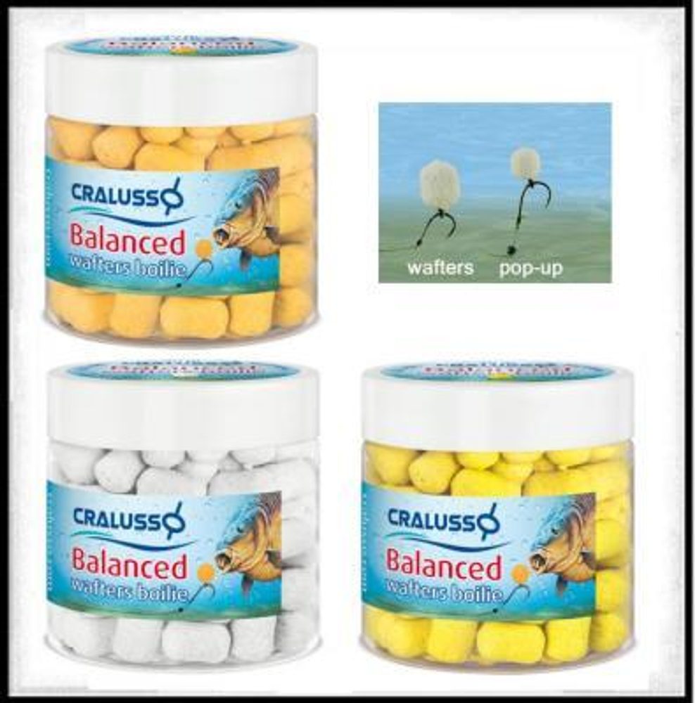 E-shop Cralusso Boilies Balanced Wafters 9x11mm 40g,Cralusso Boilies Balanced Wafters 9x11mm 40g