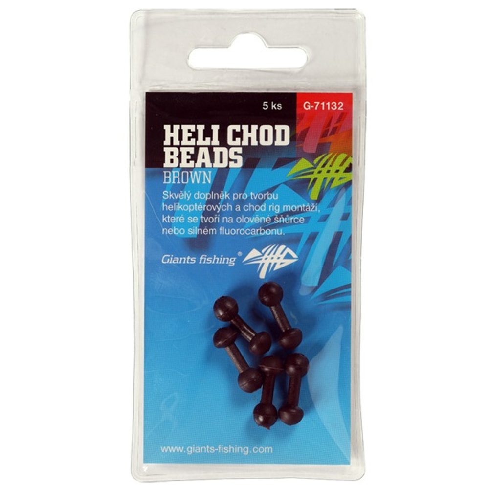 E-shop Giants Fishing Zarážky Heli-Chod Beads Brown 5ks,Giants Fishing Zarážky Heli-Chod Beads Brown 5ks