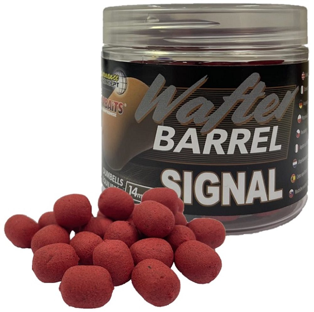 E-shop Starbaits Dumbels Wafter Pro 70g - Signal 14mm,Starbaits Dumbels Wafter Pro 70g - Signal 14mm