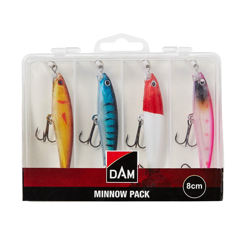 E-shop DAM Sada wobleru Minnow Pack - 8cm,DAM Sada wobleru Minnow Pack - 8cm