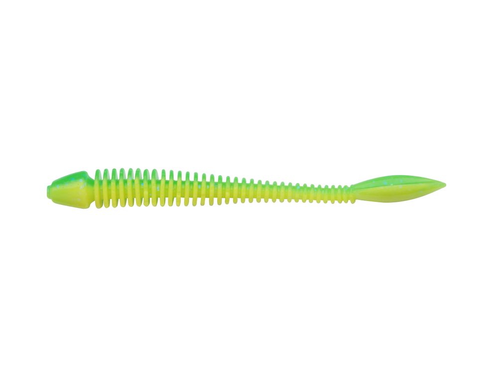 Fotografie Berkley Nástraha PowerBait Power Flail Spring Green/Sunshine Yellow - 7cm