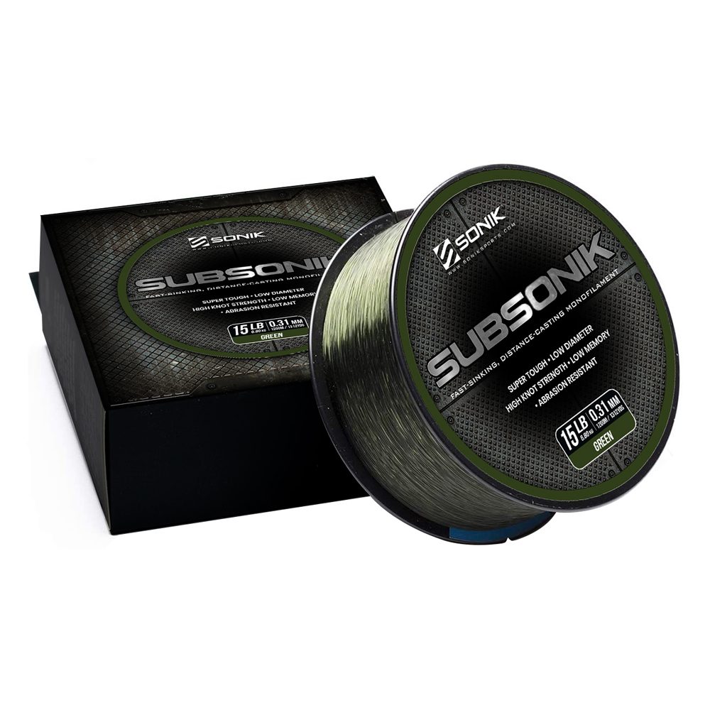 E-shop Sonik Vlasec Subsonik Green 1200m - 0,31mm,Sonik Vlasec Subsonik Green 1200m - 0,31mm