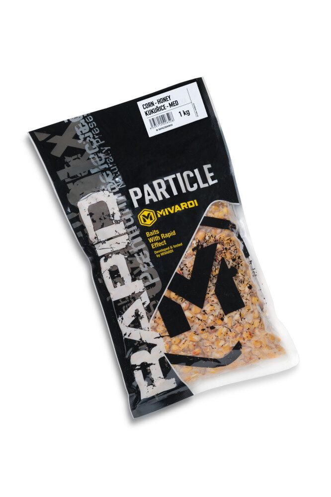 E-shop Mivardi Rapid Partikl Kukuřice Med - 1kg,Mivardi Rapid Partikl Kukuřice Med - 1kg
