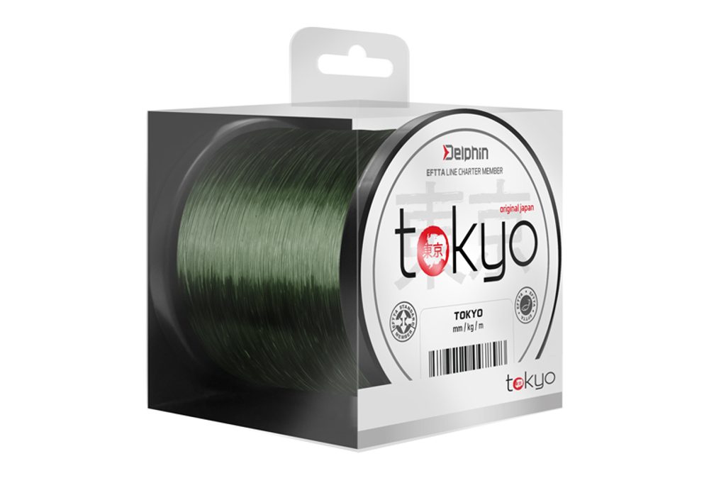 E-shop Delphin Vlasec Tokyo zelený - 0,261mm 5,4kg 1200m,Delphin Vlasec Tokyo zelený - 0,261mm 5,4kg 1200m
