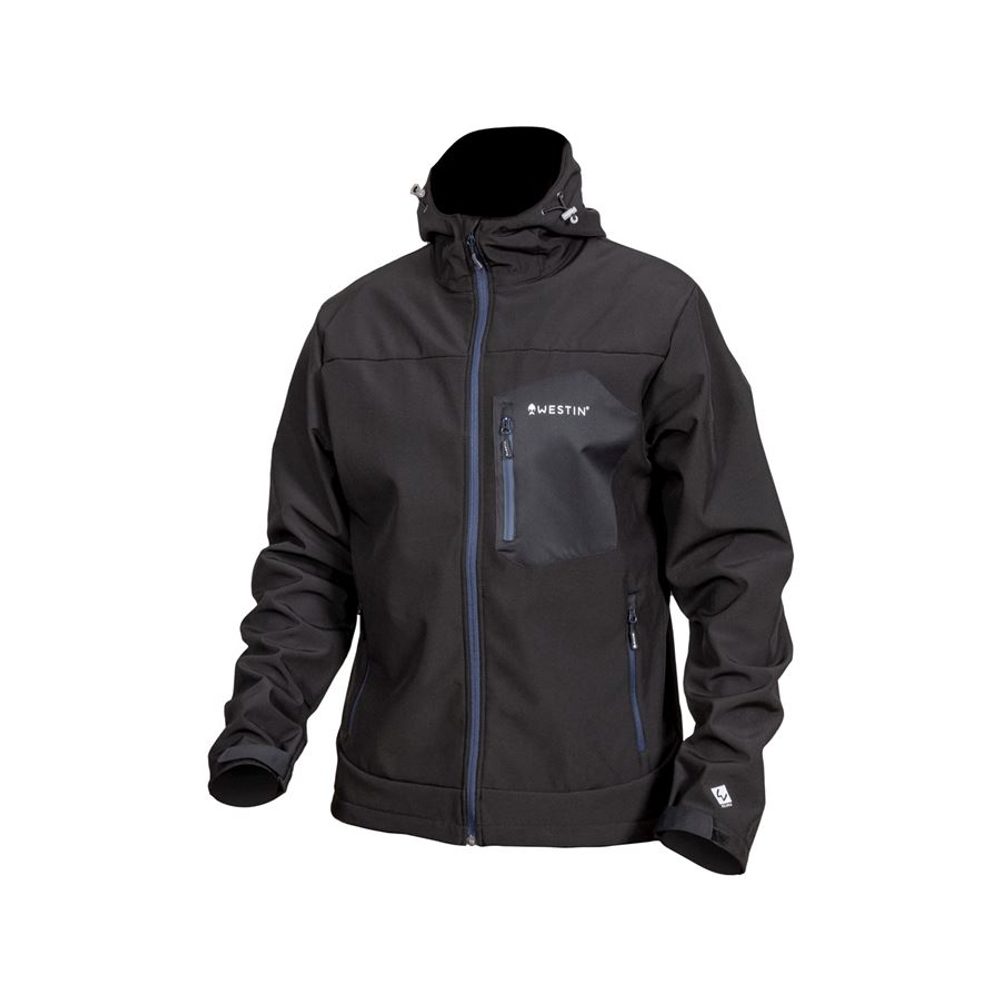 Fotografie Westin Bunda W4 Super Duty Softshell Jacket Seal Black - L