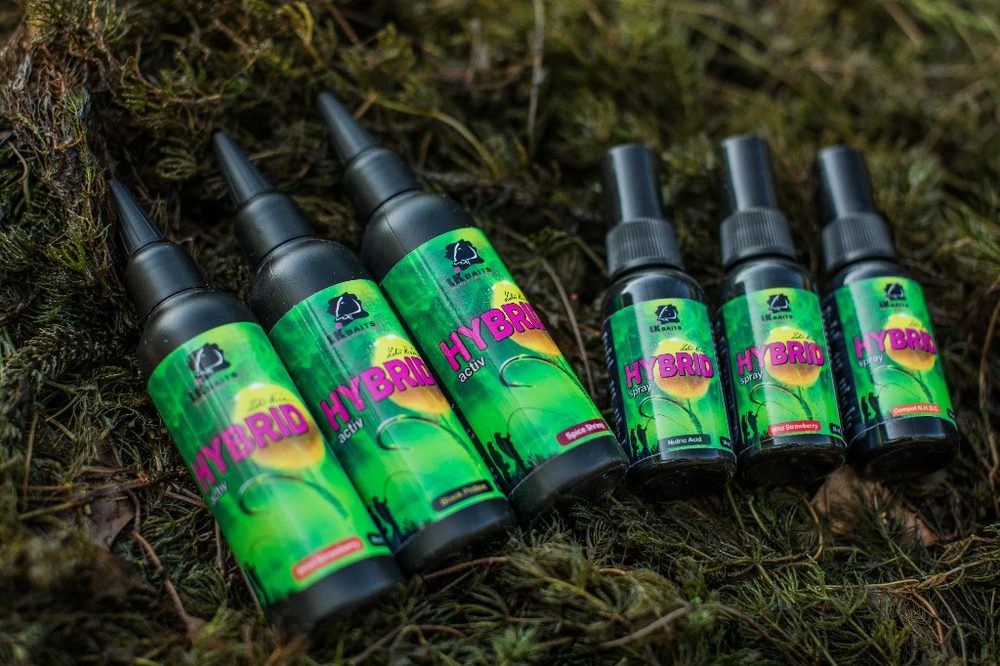 Fotografie LK Baits Hybrid Activ 100ml - | Wild Strawberry