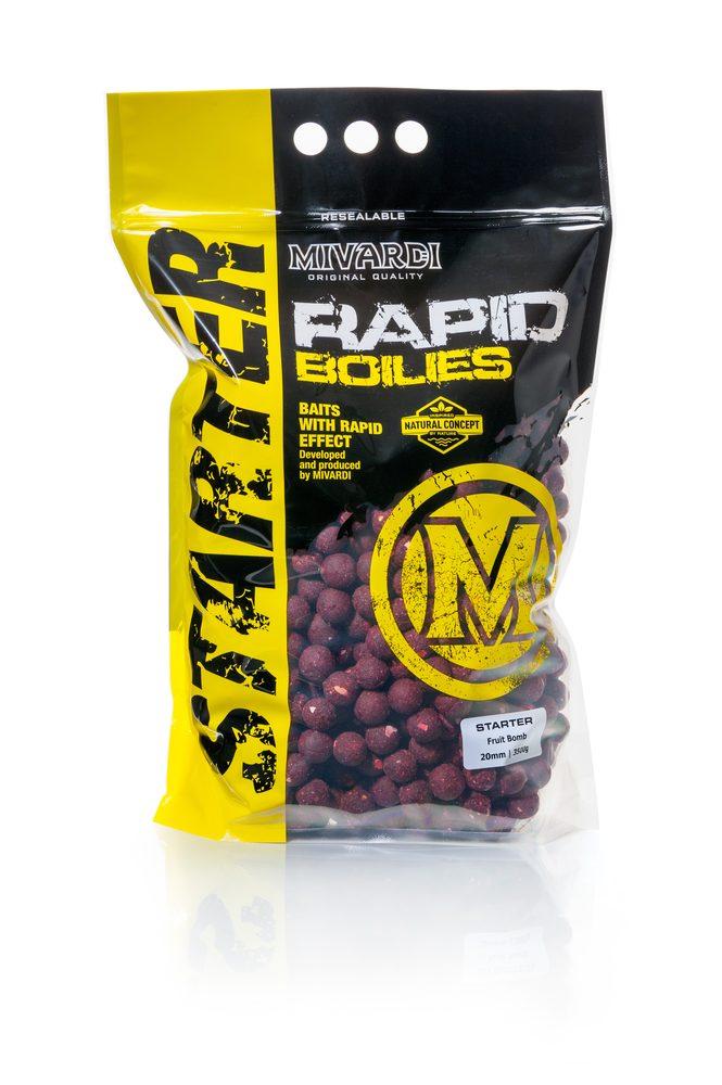 E-shop Mivardi Rapid Boilies Starter Fruit Bomb 3,5kg - 20mm,Mivardi Rapid Boilies Starter Fruit Bomb 3,5kg - 20mm