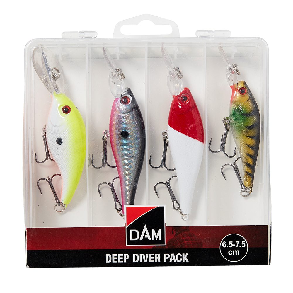 E-shop DAM Sada wobleru Deep Diver Pack Box 6.5-7.5cm,DAM Sada wobleru Deep Diver Pack Box 6.5-7.5cm
