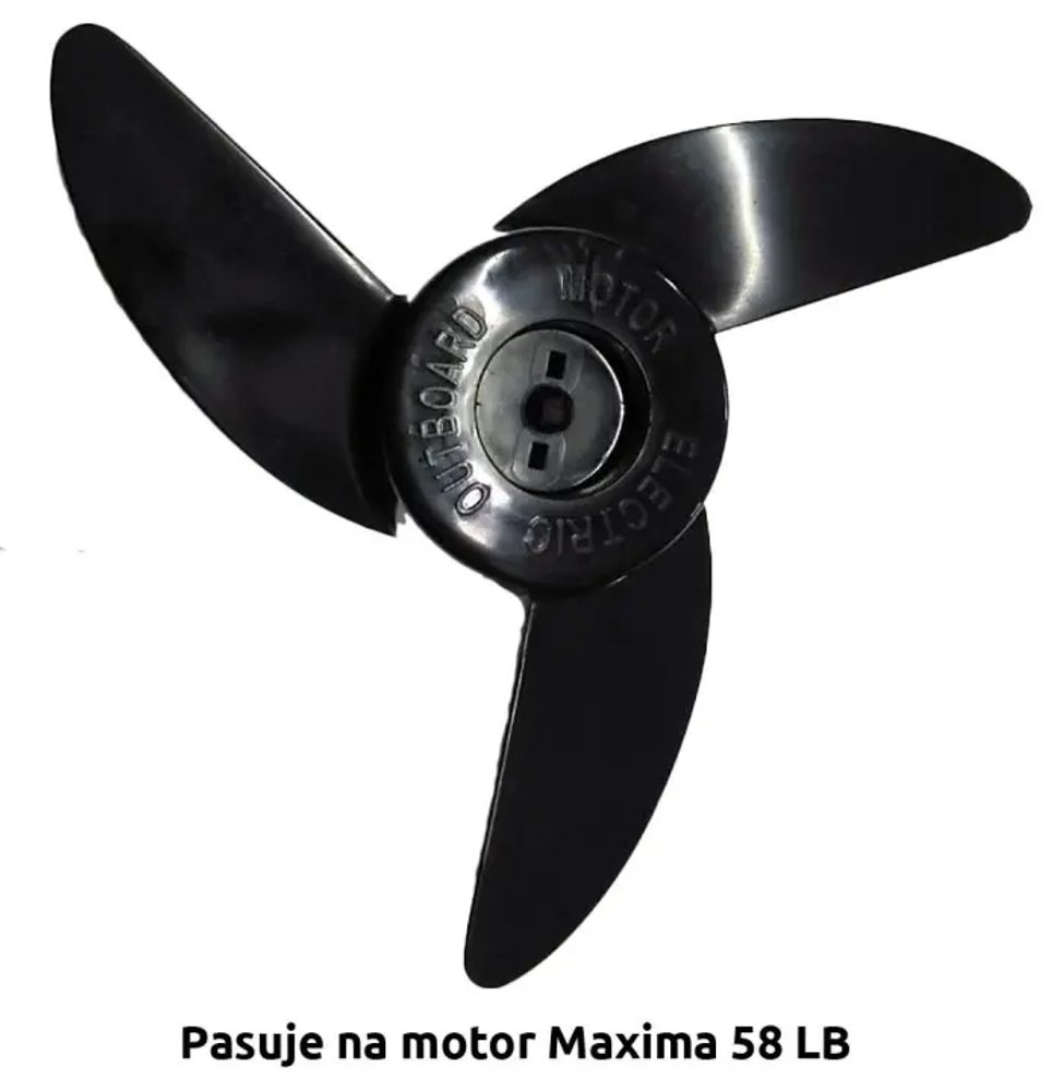E-shop Maxima Náhradní vrtule pro lodní motory Maxima 58LB třílistá,Maxima Náhradní vrtule pro lodní motory Maxima 58LB třílistá