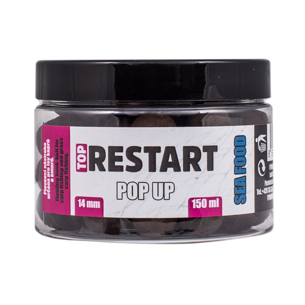 LK Baits Pop-up Top ReStart Sea Food - 14mm 150ml