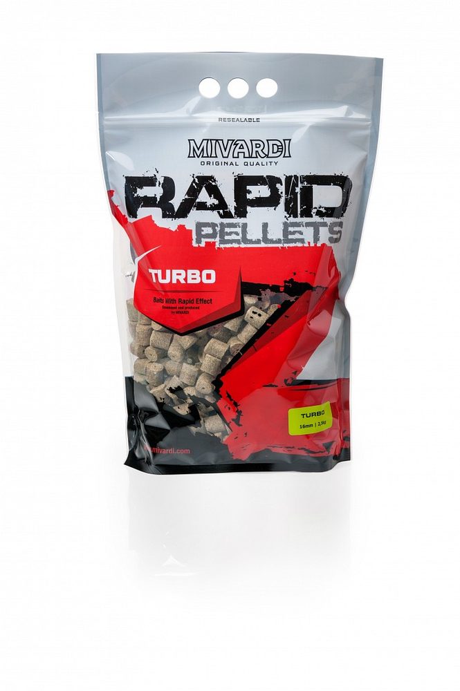 E-shop Mivardi Pelety Rapid Turbo - 12mm 1kg,Mivardi Pelety Rapid Turbo - 12mm 1kg