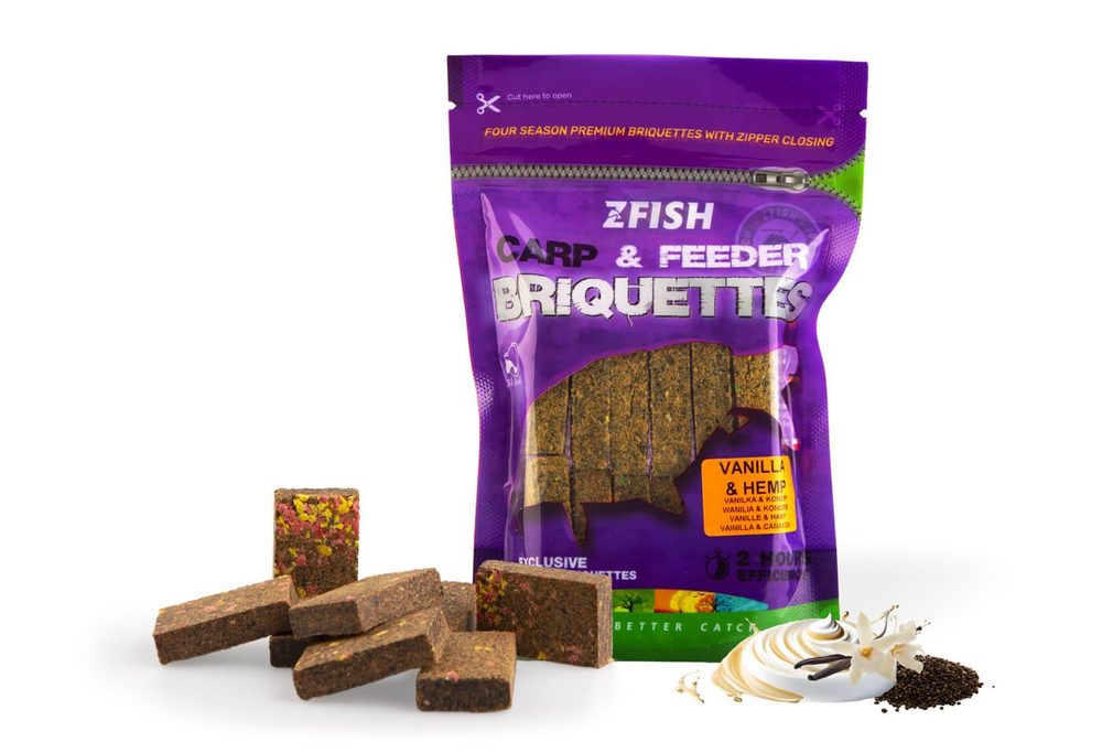 E-shop Zfish Zakrmovací Brikety 220g - Vanilla & Hemp,Zfish Zakrmovací Brikety 220g - Vanilla & Hemp