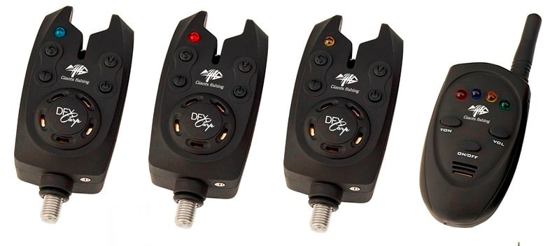 E-shop Giants Fishing Sada hlásičů DFX Carp 3+1,Giants Fishing Sada hlásičů DFX Carp 3+1