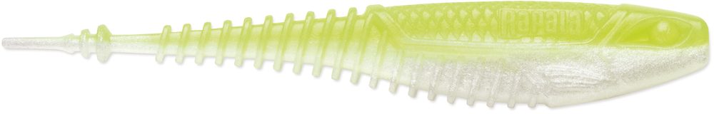 Fotografie Rapala Gumová nástraha CrushCity Freeloader 4" 10,5cm 8,5g 6ks - Chartreuse Pearl / CPRL
