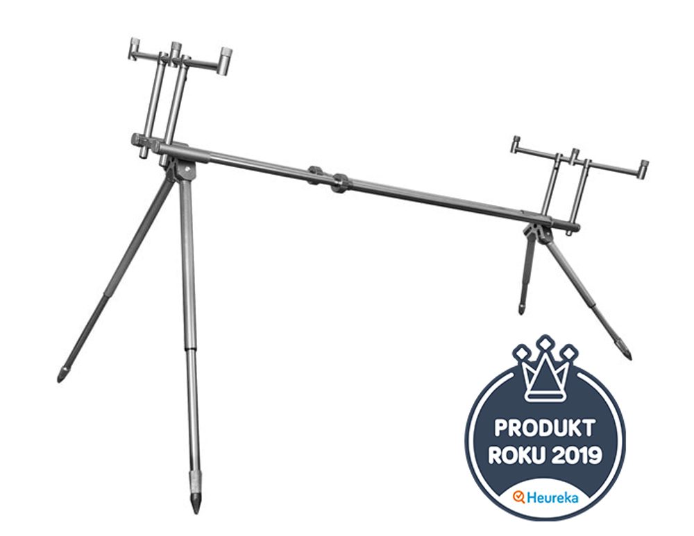 Fotografie Delphin Stojan Rod Pod RPX 4 Silver na 3 pruty Delphin