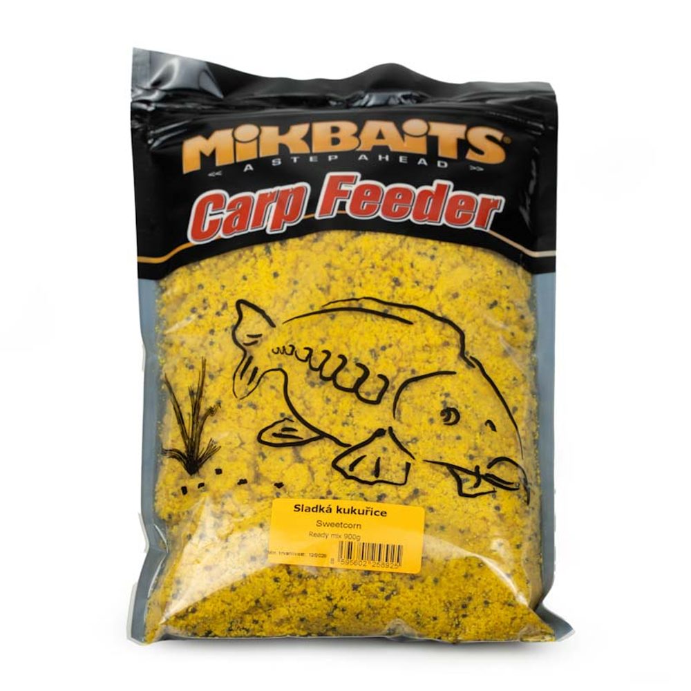 E-shop Mikbaits Vlhčený Ready mix 900g - Sladká kukuřice,Mikbaits Vlhčený Ready mix 900g - Sladká kukuřice