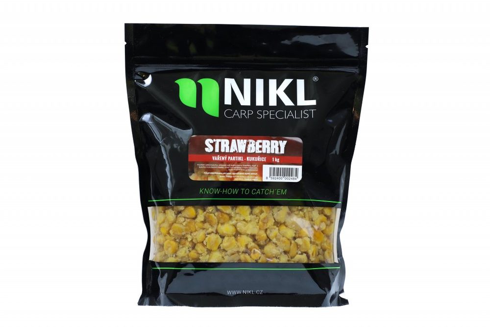 E-shop Nikl Vařená kukuřice 1kg - Strawberry,Nikl Vařená kukuřice 1kg - Strawberry