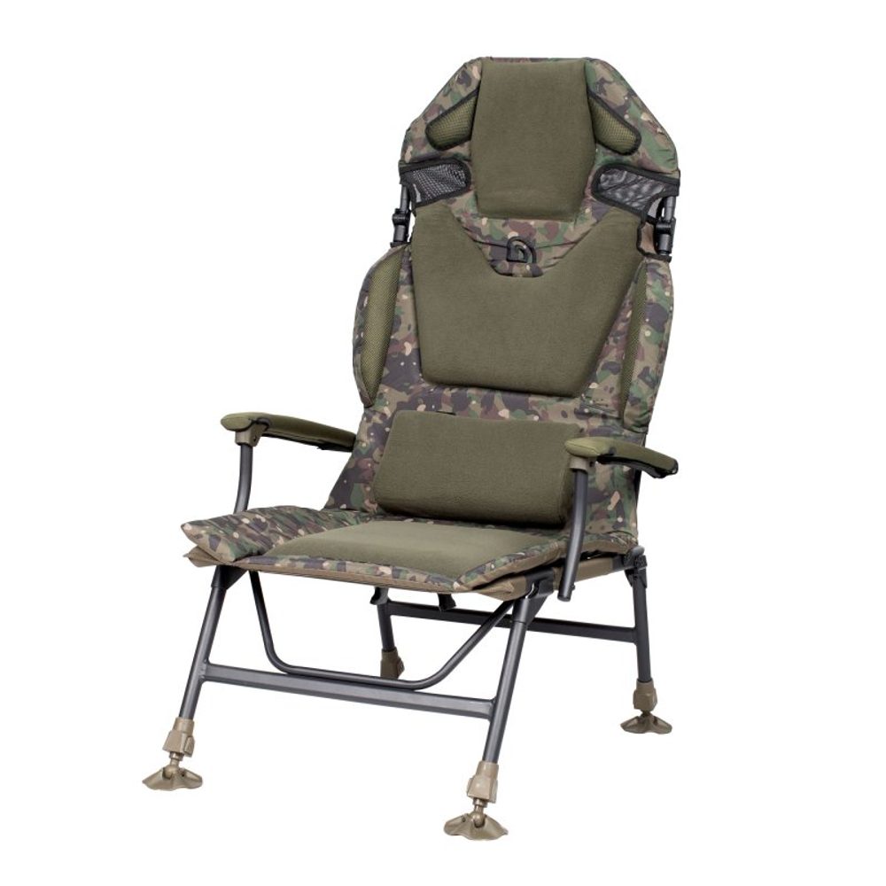 Trakker Křeslo komfortní s područkami Levelite Camo Longback Chair,Trakker Křeslo komfortní s područkami Levelite Camo Longback Chair