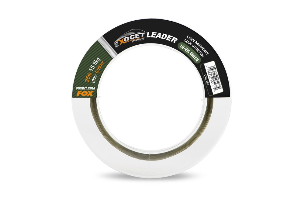 E-shop Fox Vlasec Exocet Pro Low Vis Green Leader - 0,50mm/15,9kg 100m,Fox Vlasec Exocet Pro Low Vis Green Leader - 0,50mm/15,9kg 100m