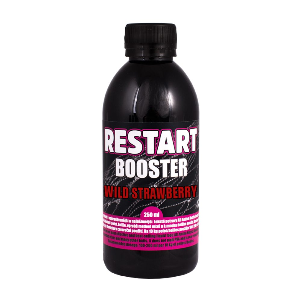 E-shop LK Baits Booster 250 ml - ReStart - Wild Strawberry,LK Baits Booster 250 ml - ReStart - Wild Strawberry