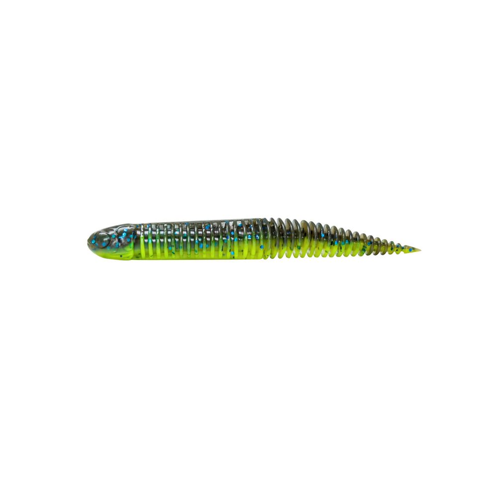 Savage Gear Gumová nástraha Ned Dragon Tail Slug Chartreuse Pumpkin - 10cm 5,5g