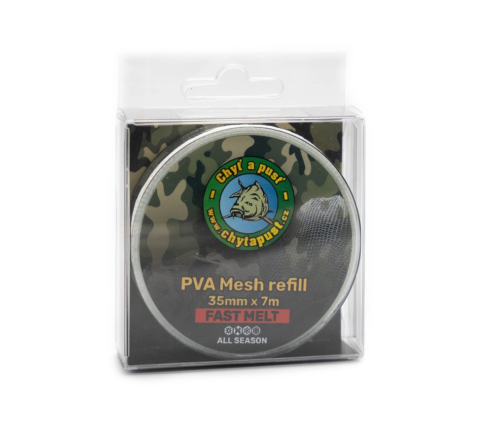 E-shop Chyť a pusť Náhradní punčocha PVA Mesh Refill Fast melt 7m - 25mm,Chyť a pusť Náhradní punčocha PVA Mesh Refill Fast melt 7m - 25mm