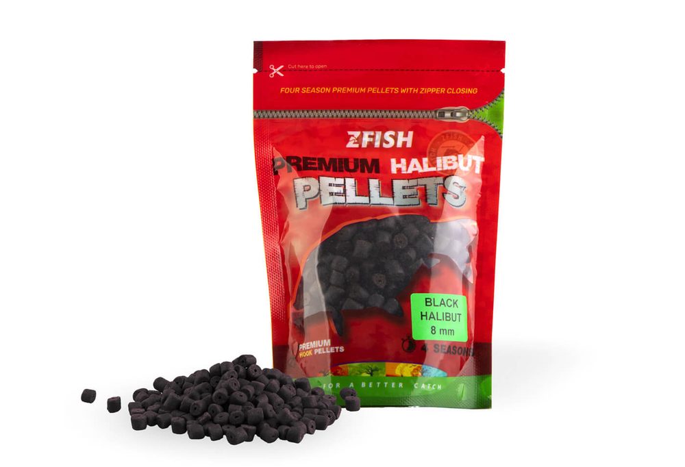 E-shop Zfish Chytací Pelety Premium HALIBUT 8mm 200g - Black Halibut,Zfish Chytací Pelety Premium HALIBUT 8mm 200g - Black Halibut