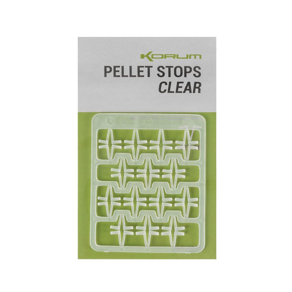 E-shop Korum Zarážky na pelety Pellet Stop Clear,Korum Zarážky na pelety Pellet Stop Clear