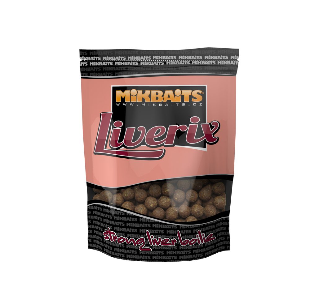 Mikbaits Boilie LiveriX - Magická oliheň 24mm 1kg,Mikbaits Boilie LiveriX - Magická oliheň 24mm 1kg
