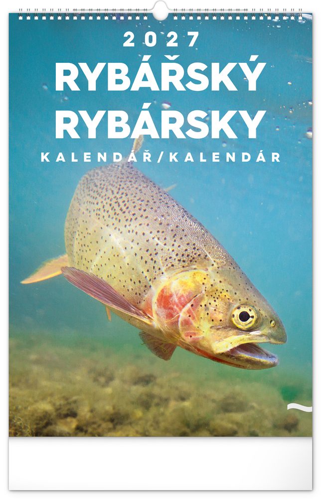 Notique Nástěnný kalendář Rybářský – Rybársky CZ/SK 2027