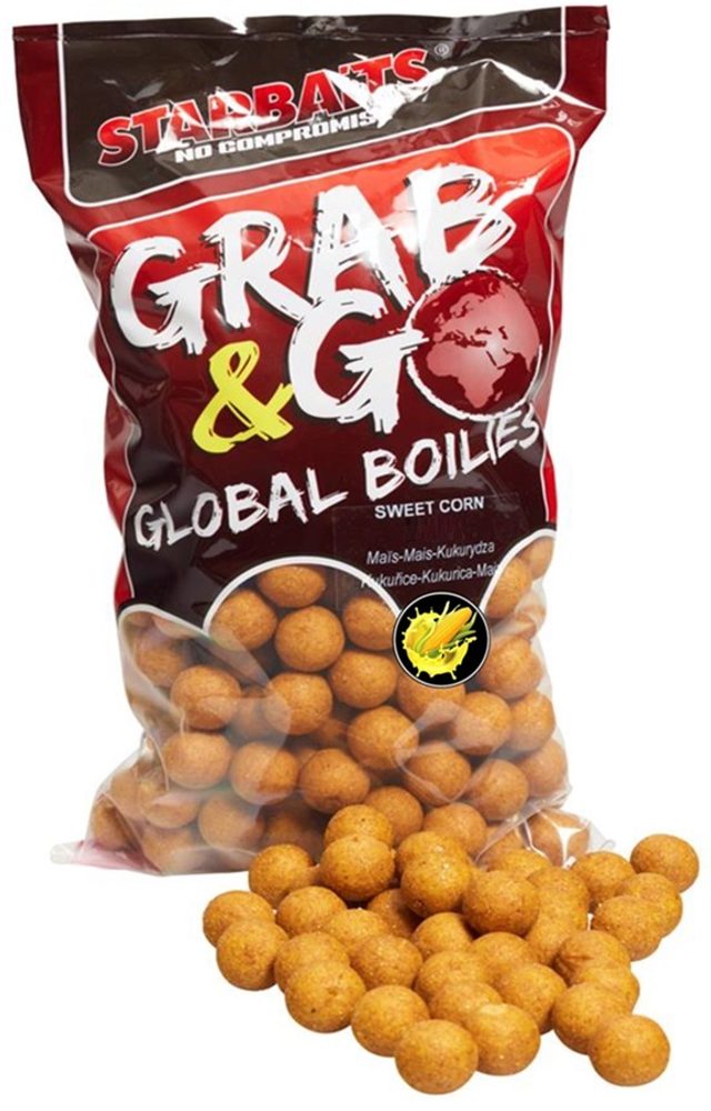 E-shop Starbaits Boilie Global Sweet Corn - 24mm 800g,Starbaits Boilie Global Sweet Corn - 24mm 800g