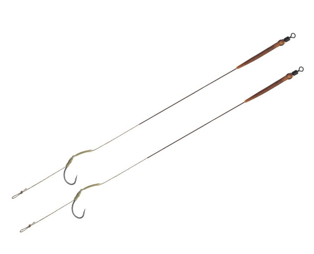 E-shop Delphin Návazec THE END Skin RIG 2ks - 20cm/25lbs/vel.4,Delphin Návazec THE END Skin RIG 2ks - 20cm/25lbs/vel.4