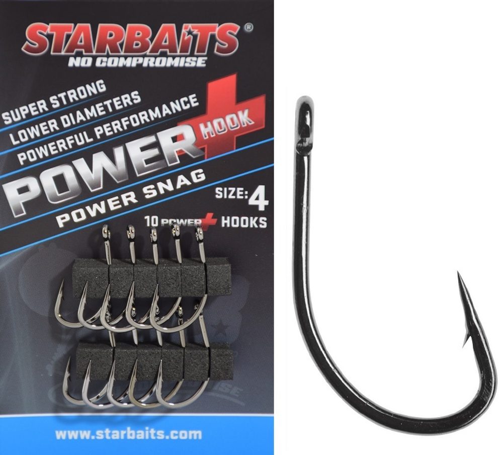 Starbaits Háček Power Snag 10ks - vel.8