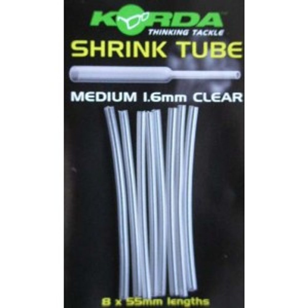 E-shop Korda Smršťovací bužírka Heat Shrink Tube clear 8ks - 1,0mm,Korda Smršťovací bužírka Heat Shrink Tube clear 8ks - 1,0mm